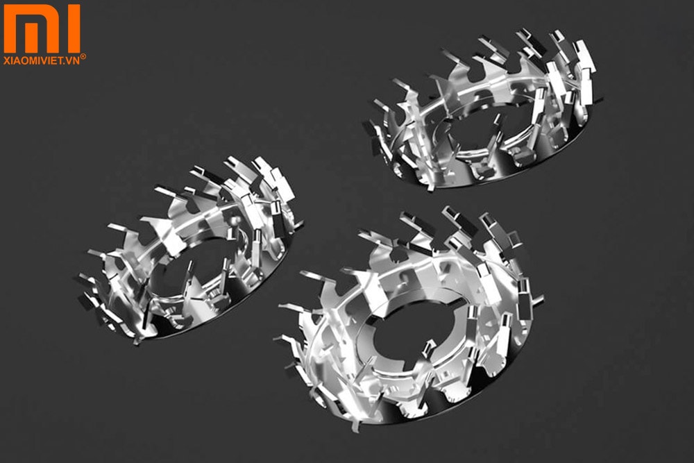Máy cạo râu Xiaomi Enchen BlackStone Đầu cắt nổi 3D đi kèm lưỡi dao đôi