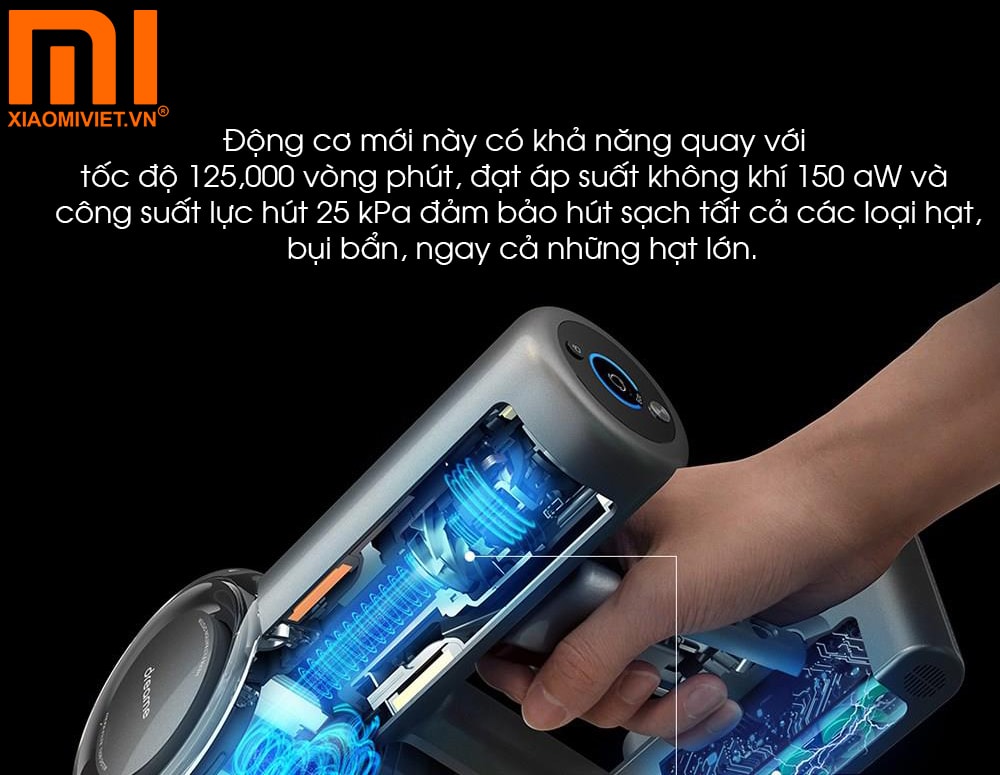 Động cơ không chổi than mạnh mẽ