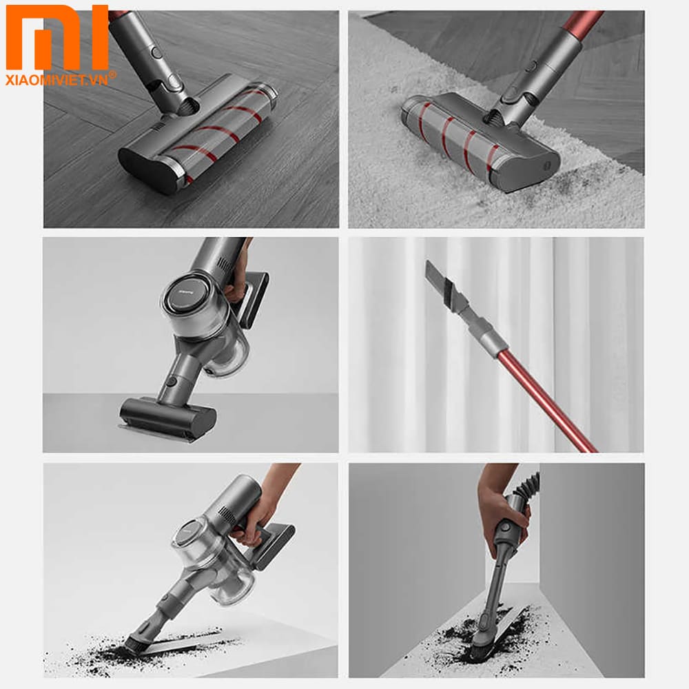 Xiaomi Dreame V11 trang bị nhiều loại đầu hút thông dụng