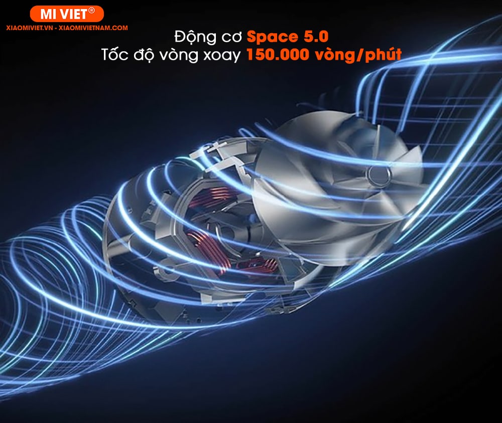 Máy hút bụi cầm tay Xiaomi Dreame V12 Động cơ Space 5.0