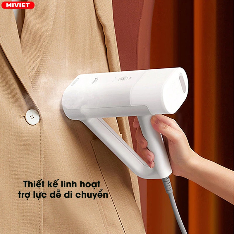 Bàn ủi hơi nước cầm tay Deerma DEM-HS100 Thiết kế linh hoạt, trợ lực dễ di chuyển