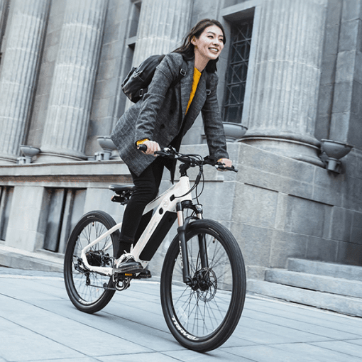 Xe đạp điện trợ lực Xiaomi Himo C26 - Quốc tế 2024 - Chế độ điện và trợ lực - Bản 35km/h (Xám/ Trắng)