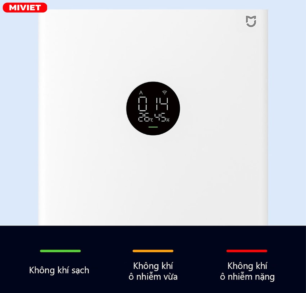 Máy lọc không khí Xiaomi 4 Lite - Mi Air Purifier 4 Lite - Quốc Tế Màn hình OLED hiển thị trực quan