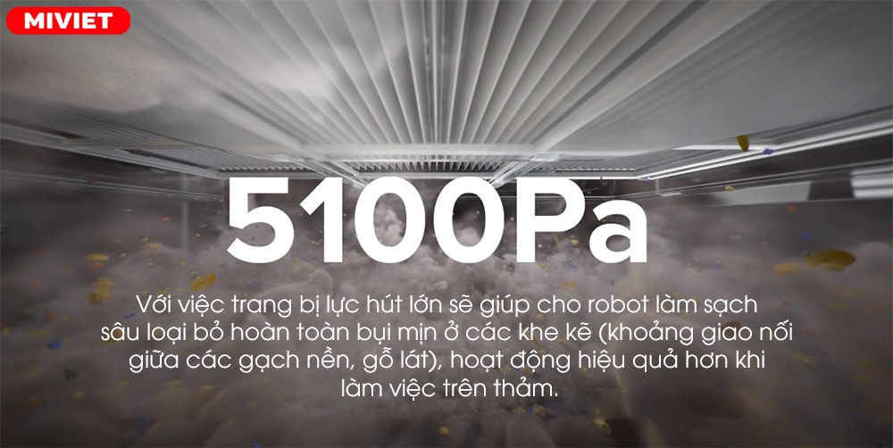 Robot hút bụi lau nhà Roborock S7 MaxV Ultra - Best Seller Lực hút siêu mạnh lên đến 5100Pa