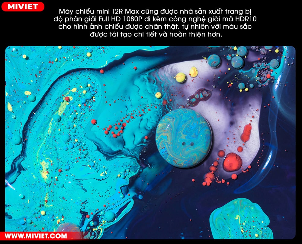 Độ phân giải 1080P cho hình ảnh chi tiết