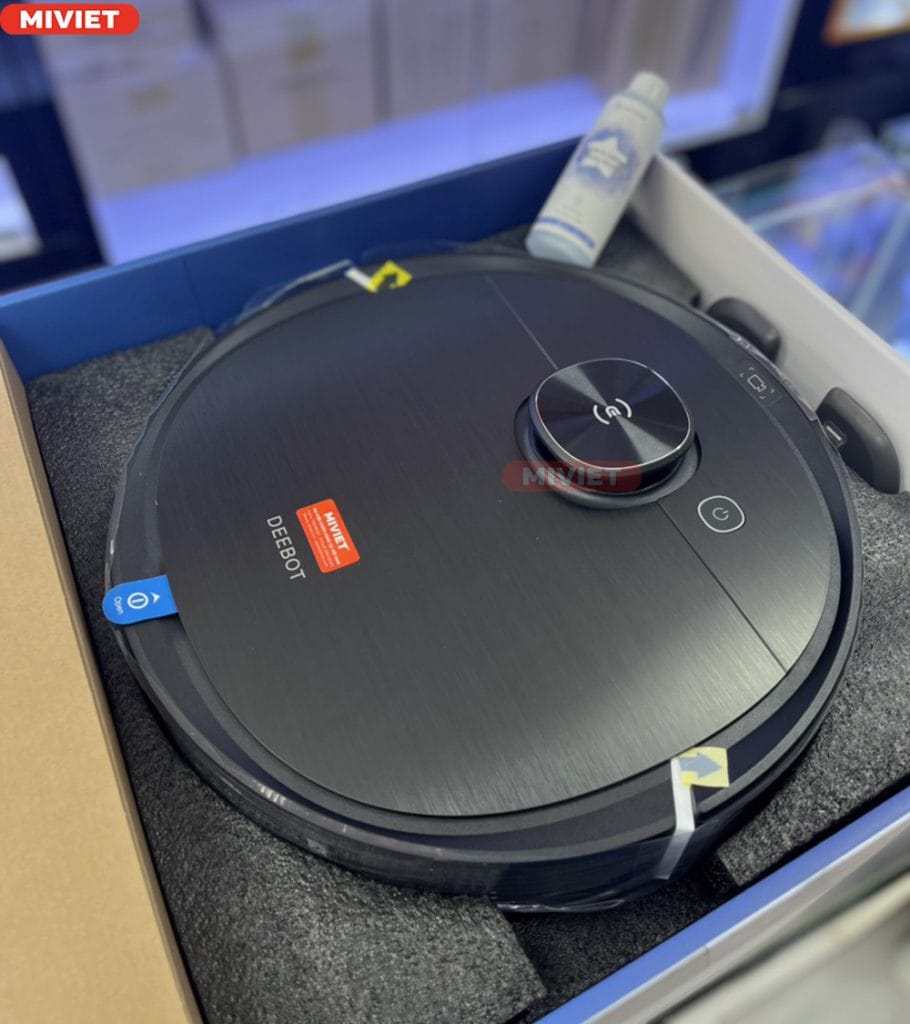Robot hút bụi lau nhà Ecovacs Deebot OZMO T8 AIVI - Quốc Tế 2022 Robot hút bụi lau nhà Ecovacs Deebot OZMO T8 AIVI - Quốc Tế 2022