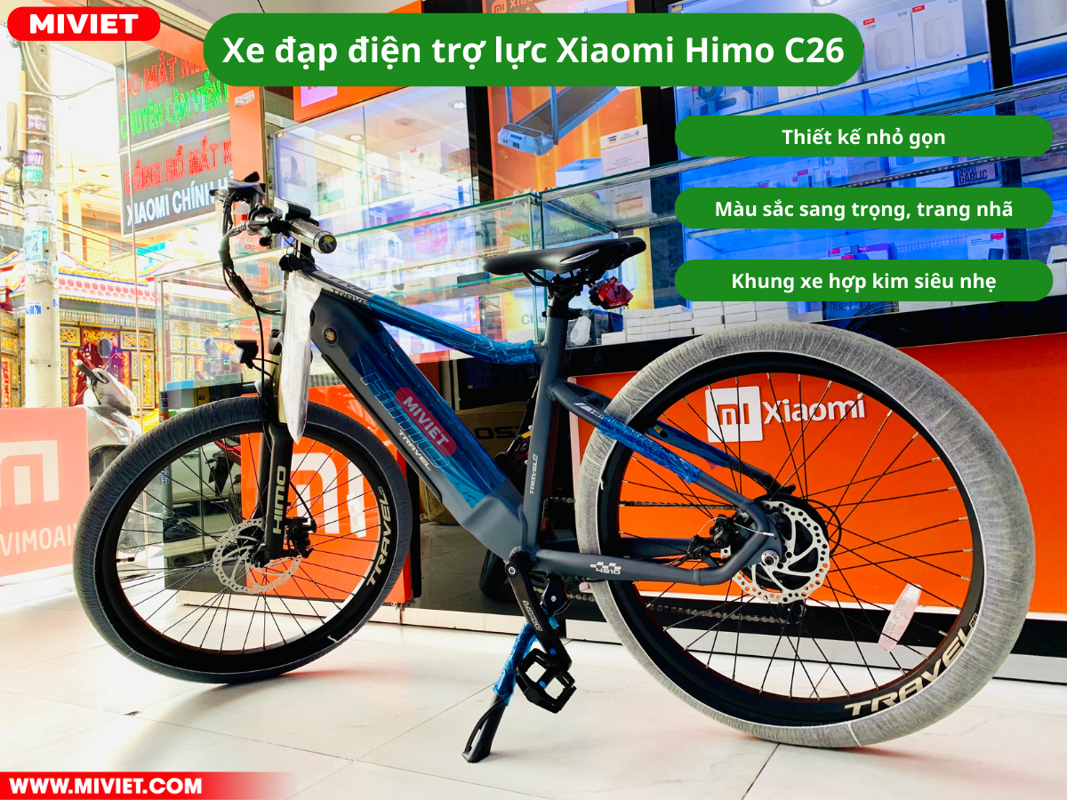 Xe đạp điện trợ lực Xiaomi Himo C26