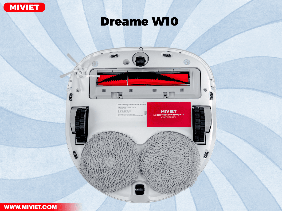 So sánh Robot hút bụi Dreame W10 và Roborock G10