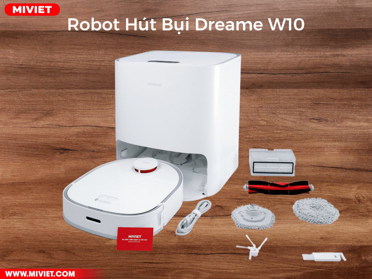 Robot hút bụi Dreame W10