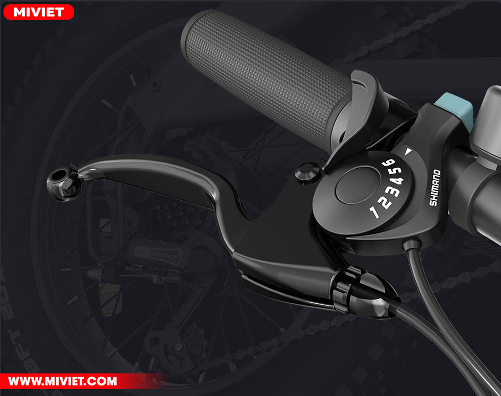 Xe đạp trợ lực điện Xiaomi Himo ZB20 Hệ thống truyền động Shimano 6 cấp