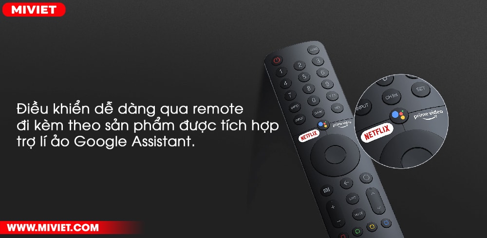 Đa dạng các tiêu chuẩn kết nối, điều khiển dễ dàng