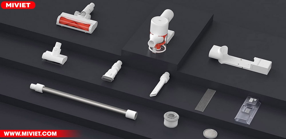 Bộ sản phẩm đầy đủ Xiaomi Mi Vacuum Cleaner G10