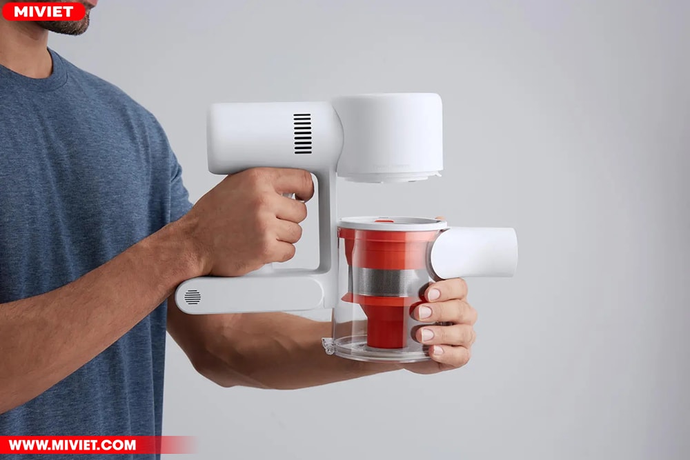 Hộp chứa bụi lớn 0.6L, dễ dàng vệ sinh