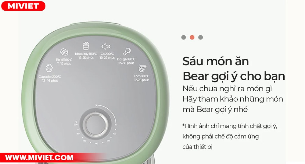 Gợi ý 6 món ăn từ Bear
