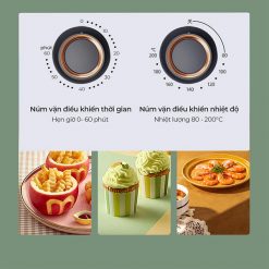 Nồi chiên không dầu Bear QZG-B14D1 - Tiếng Anh - HDSD Tiếng Việt