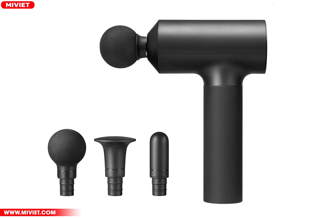 Súng massage Xiaomi Fascial Gun 3 đầu massage thay thể phù hợp với từng vùng trên cơ thể