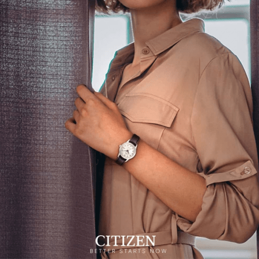 Đồng hồ Citizen FE1081-08A - Nữ - Dây Da