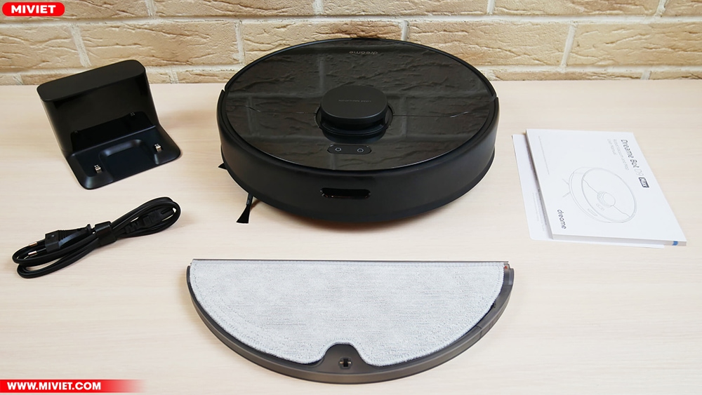 Robot hút bụi lau nhà Dreame D9 Max - Bản Quốc Tế - New Version 2023 Bộ sản phẩm Robot hút bụi lau nhà Dreame D9 Max