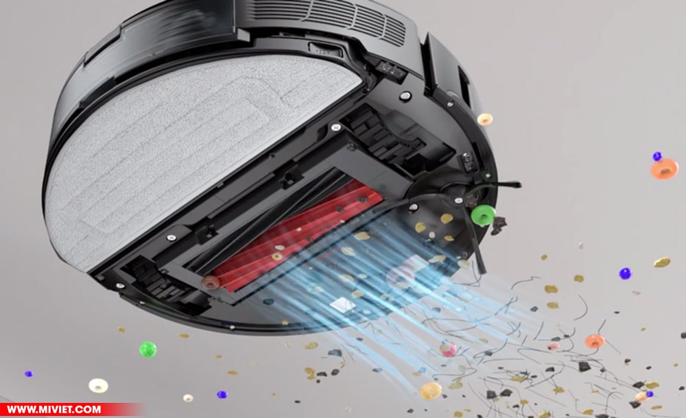 Robot hút bụi lau nhà Roborock S8 Plus - Bản Quốc Tế - 2023 Nhận diện thảm, làm sạch bụi mịn ẩn sâu