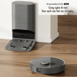 Robot hút bụi lau nhà Dreame D10s Plus - Lực hút 5000 PA - Camera né tránh AI - New 2023