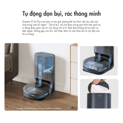 Robot hút bụi lau nhà Dreame D10s Plus - Lực hút 5000 PA - Camera né tránh AI - New 2023