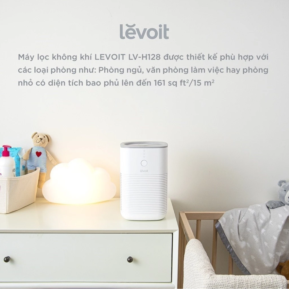 Máy lọc không khí kèm xông tinh dầu Levoit LV-H128 - Top US Brand Purifier - BH 2 năm Máy lọc không khí kèm xông tinh dầu Levoit LV-H128 - Top US Brand Purifier - BH 2 năm - Ảnh 8