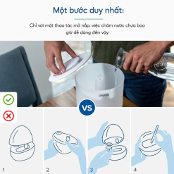 Máy Phun Sương Tạo Ẩm Levoit Dual 150 Ultrasonic Máy Phun Sương Tạo Ẩm Levoit Dual 150 Ultrasonic