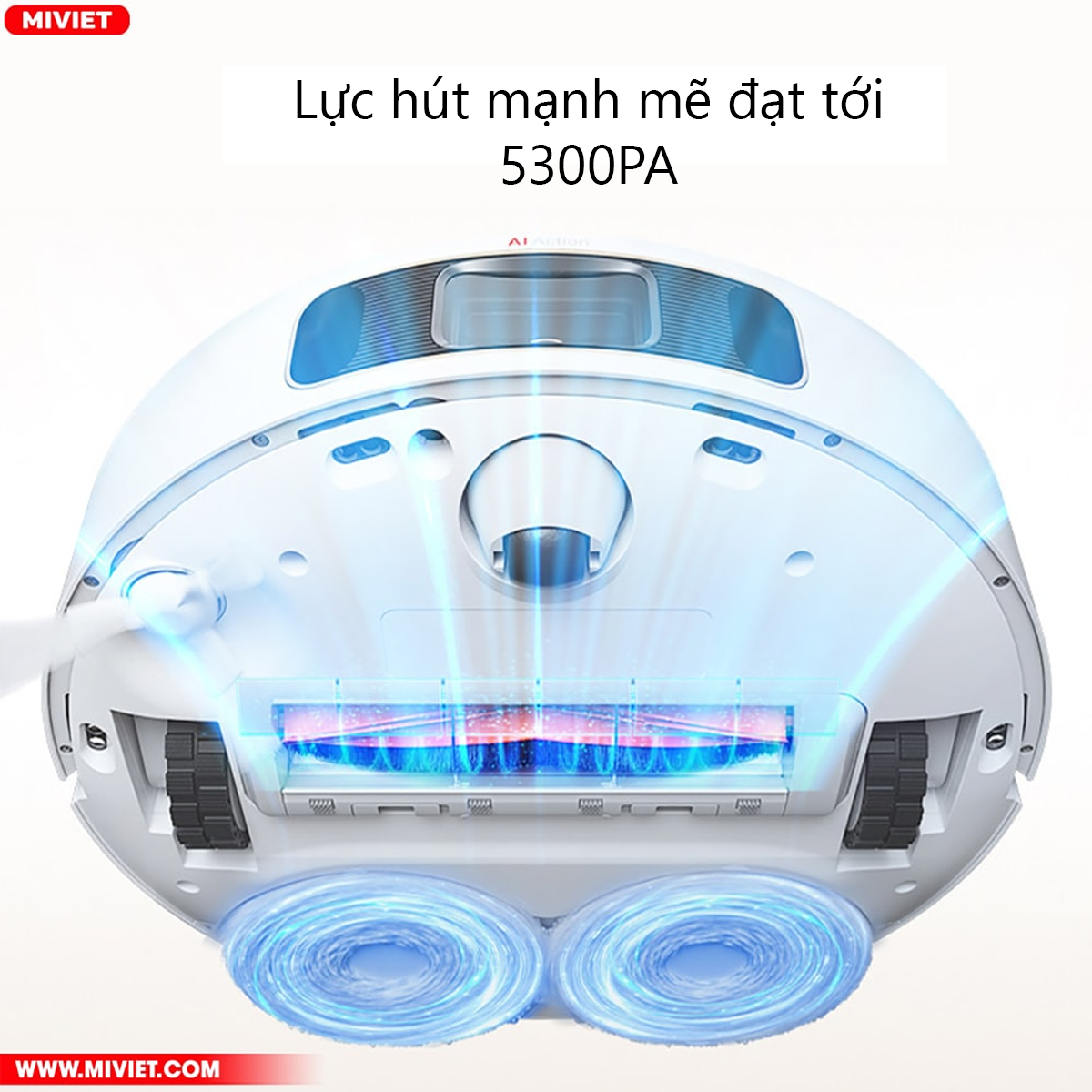 Lực hút mạnh mẽ, đạt 5300 PA Dreame L10s Ultra