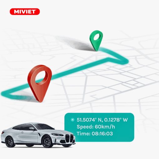 GPS tích hợp thông báo vị trí của ô tô