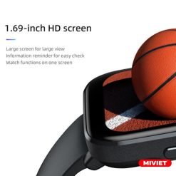Đồng Hồ Thông Minh Mibro C2 - BH 12 Tháng - Chính Hãng - Full VAT Màn hình được trang bị FULL HD với kích cỡ 1.69 inch