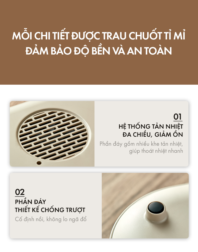 Bếp điện từ Bear (Bếp đơn) DCL-A22Q5 - Hàng chính hãng - Tiếng Anh/Việt - BH 18 Tháng - Full VAT