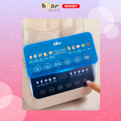 Máy làm sữa hạt đa năng Bear PBJ-D08T1 - Hàng chính hãng - Tiếng Anh/Việt - BH 18 tháng - Full Vat