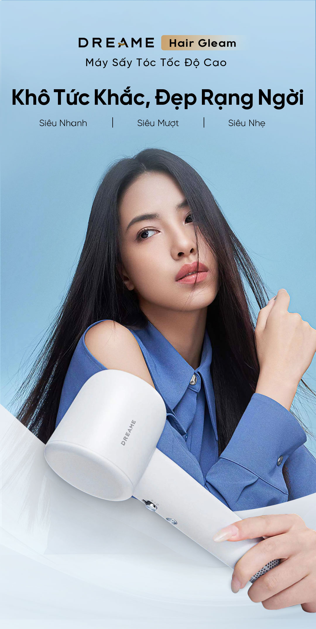 Máy sấy tóc Dreame Hair Gleam