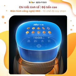 Nồi chiên không dầu Bear QZG-F15G1 - Hàng chính hãng - Tiếng Anh/Việt - BH 18 tháng - Full VAT