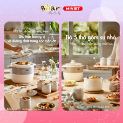 Nồi nấu chậm đa năng Bear DDZ-B25Q3 - Hàng chính hãng - Tiếng Anh/Việt - BH 18 tháng - Full Vat Nồi nấu chậm đa năng Bear DDZ-B25Q3 - Hàng chính hãng - Tiếng Anh/Việt - BH 18 tháng - Full Vat