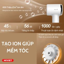 MÁY SẤY TÓC TẠO ION DEERMA CF50W
