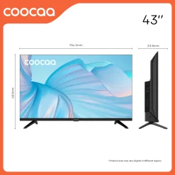 Google Tivi Coocaa 43Z72 Full HD 43 inch - Quốc Tế - Hàng chính hãng