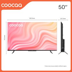Google Tivi Coocaa 50Y72 4K 50 inch - Quốc Tế - Hàng Chính Hãng