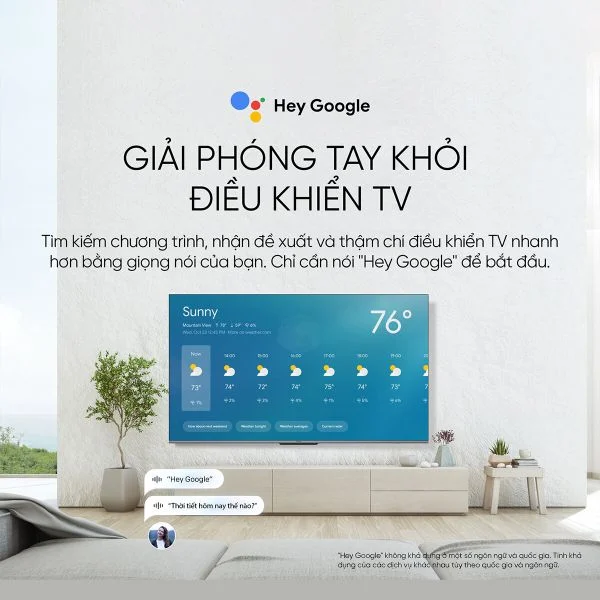 Google Tivi Coocaa 70C9 4K 70 inch - Quốc Tế - Hàng Chính Hãng