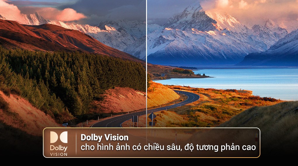 Dolby Vision Tivi TCL 55C645 4K 55 inch cho hình ảnh có chiều sâu