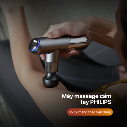 Máy massage cầm tay mini philips 7501 tiện lợi