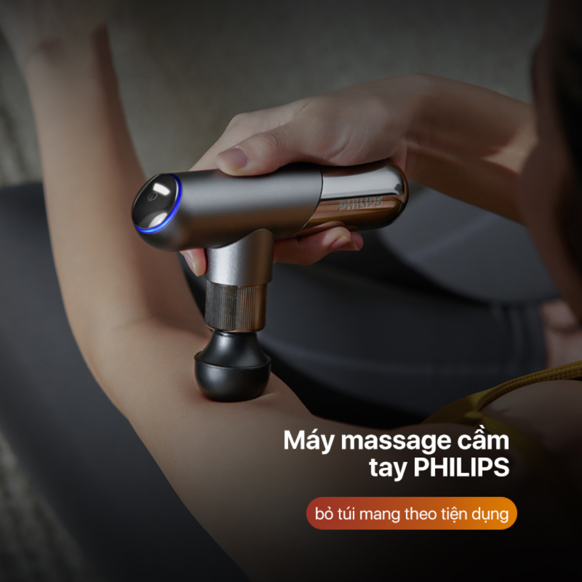 Máy massage cầm tay PHILIPS PPM7323 tiện lợi