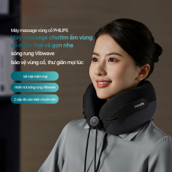 Máy massage cổ vai gáy PHILIPS PPM3306 - chính hãng Máy massage cổ vai gáy PHILIPS PPM3306 chính hãng