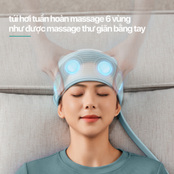 Túi hơi massage đầu PHILIPS PPM1321 tuần hoàn 6 vùng