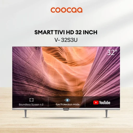 Smart Tivi Coocaa 32S3U HD 32 inch - Quốc Tế - Hàng Chính Hãng