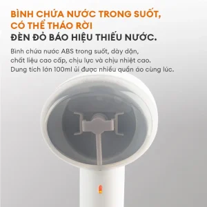 Bàn ủi hơi nước cầm tay Gaabor GS1200M-WH01A Bình chứa nước bàn ủi hơi nước cầm tay Gaabor GS1200M-WH01A
