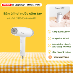 Bàn ủi hơi nước cầm tay Gaabor GS1200M-WH01A chính hãng