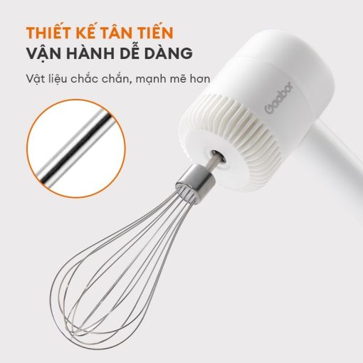 Máy đánh trứng đa năng Gaabor GE-M03D thiết kế tân tiến