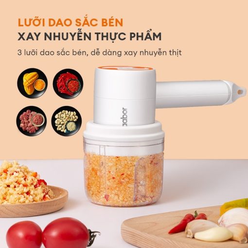 Máy đánh trứng đa năng Gaabor GE-M03D lưỡi dao sắc bén