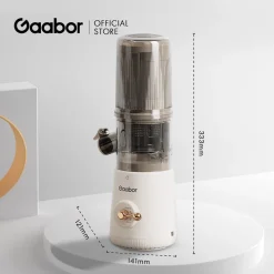 Kích thước máy ép chậm đa năng Gaabor FP1M-WH01A